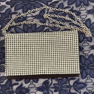 Amber Sceats The Stella Crystal Bag with Satin Back